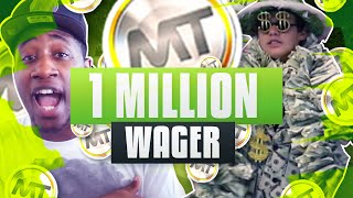 HUGE 1 MILLION MT WAGER NBA 2K16 [upl. by Sherburn932]