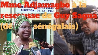 Togo – Mme Adjamagbo à la rescousse de Guy Sagna député sénégalais Bastonnade au siège de la DMP [upl. by Yruama]