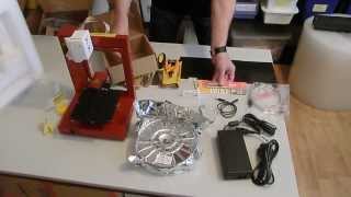 New 3D Printer UP Plus2  Unboxing [upl. by Bijan918]