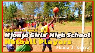 Meet the Tough Njonjo Girls High School Netball Players trending [upl. by Eecram]