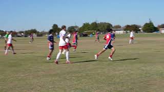 FC Dallas vs European Soccer School Nov 22 2024  w20  Dallas Texans Fall Tournament first half [upl. by Yecies]