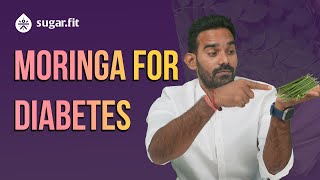 MORINGA for Diabetes  besugarfit [upl. by Euqcaj]