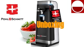 POHL SCHMITT Electric Can Opener Unboxing [upl. by Lammaj]