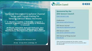 AptamerDecorated Graphene Channel Array with LiquidGating for Sensing Cortisol Stress Hormone [upl. by Mixie]