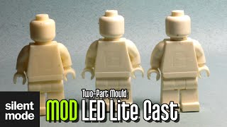 LED Lite Resin Cast two part mould  SilentMODs [upl. by Kissiah]