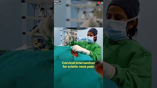 Cervical Intervention for Sciatic Neck and Shoulder Pain Due to Cancer livesurgery shortfeed [upl. by Etnahsa258]