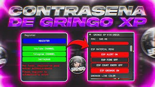 🔑CONTRASEÑA DE GRINGO XP V102 🎯 HACK MOD MENU GRINGO XP V102 LINK DIRECTO ✅ HACKS PARA FREE FIRE [upl. by Occir]