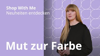 Mut zur Farbe  Shop With Me – IKEA Neuheiten entdecken mit Sandra [upl. by Anillehs]