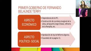 PRIMER GOBIERNO DE FERNANDO BELAUNDE TERRY  V SEC MSC [upl. by Fachan]