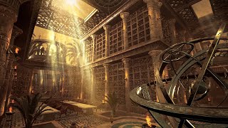 📜 Library of Alexandria l Immersive Experience 4K [upl. by Nahtnhoj81]