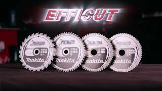 Makita Efficut Zaagbladen [upl. by Idelle]