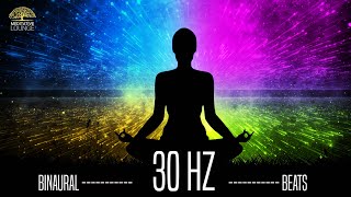 100 Gehirn Potenzial aktivieren mit Beta Wellen  Frequenzmusik 30 Hz Binaural Beats [upl. by Rolyt478]