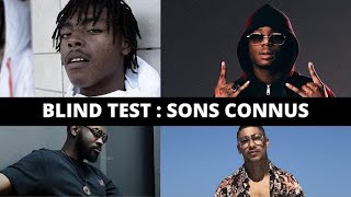 BLIND TEST RAP FR 50 SONS CONNU [upl. by Diarmid933]