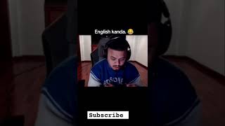 paraboy English kanda 😂🔥 shorts cr7horaa [upl. by Aicillyhp]