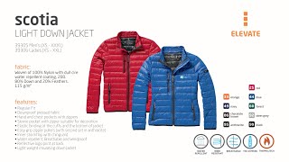 Scotia light down jacket  39305  39306 [upl. by Assilana]