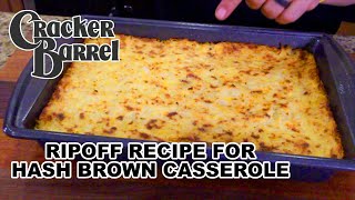 Cracker Barrels Hashbrown Casserole  RIPOFF RECIPE [upl. by Norah]