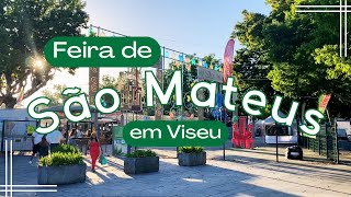 Visitando a Feira de São Mateus em Viseu [upl. by Enayr]