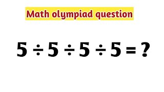 Maths Olympiad question [upl. by Neeleuqcaj]