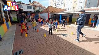 Actividad para tu clase de Educación Física Preescolar Yo tengo un cuerpo Coordinación Activación [upl. by Donaldson]