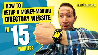 How to Setup a Money Making Directory Website in 15 Minutes [upl. by Pleione896]