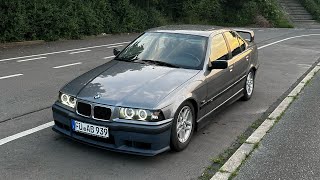 Ride my BMW E36 with me  Relaxing Drive on German Roads  ASMR no music pure driving sounds [upl. by Zorina]