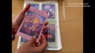 Plastifier ses jeux de tarot [upl. by Yaf729]