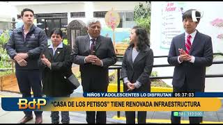 La Casa de los Petisos Inauguran renovada infraestructura de albergue para niños y adolescentes [upl. by Deerc]