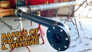 Basics of Pipefitting and Welding  How to Fabricate a Spool [upl. by Savadove25]