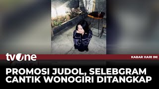 Tertangkapnya Selebgram Berparas Cantik Promosi Judi Online di Medsos  Kabar Hari Ini tvOne [upl. by Eelyab]