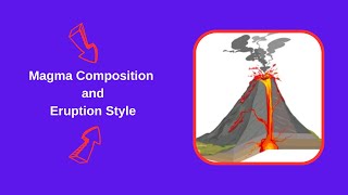 Magma Composition and Eruption Style [upl. by Ailalue]