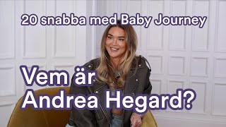 20 snabba med Andrea Hegard [upl. by Hairim]