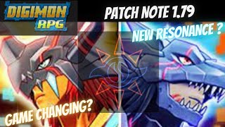 New Resonance  Worth or nah   Patch Note 179 Review  Digimon RPG [upl. by Mohn]