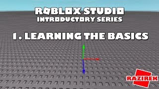 Roblox Studio Introductory Series Tutorials  Learning the Basics [upl. by Ttereve]