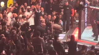 Immediate Crowd REACTION to Kevin Holland BREAKING Michal Oleksiejczuk Arm In Half  UFC 302 [upl. by Nylirek]