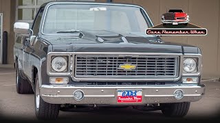 1974 Chevrolet C10 Square Body Show Truck FOR SALE HOT ROD C10 383 Stoker [upl. by Lah]