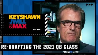 Mel Kiper Jr redrafts the 2021 QB class 👀 Lawrence Wilson Fields Jones amp Lance  KJM [upl. by Lyndon]