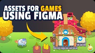 How to Design Game UI and Assets for Steam Games Using Figma [upl. by Zweig275]