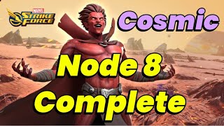 Dark Dimension 7 Node 8 COMPLETE DREAM TEAM COSMIC Quest For Mephisto DD7  MARVEL Strike Force [upl. by Winslow]