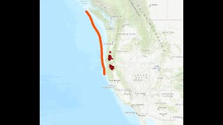 Uptick in Cascadia Tremor counts Sunday Night earthquake update 11102024 [upl. by Eicats]