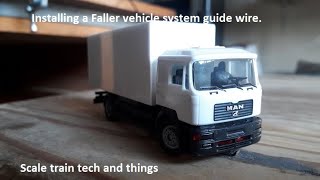 How to install a Faller car system guide wire [upl. by Rosalba309]