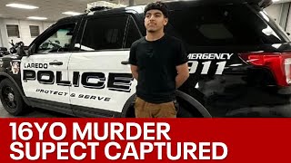 16yearold Garland murder suspect captured in Mexico [upl. by Naicul]