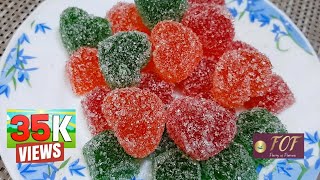 Jujube RecipeGummy CandiesGumdropsJelloJelly CandiesGumdrop DayEasy CandiesHomemade Dessert [upl. by Wainwright]