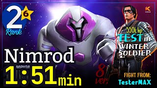 6 Rank2 NIMROD 151 min Noboost Synergy White magneto Ultron nimrod [upl. by Nnalorac]