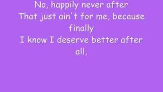 Pussycat dolls  happily never after lyrics [upl. by Leighland792]