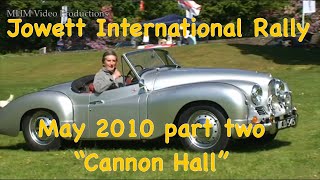 Jowett International Rally May 2010 part two Cannon Hall nr Barnsley lots of veteran cars displayed [upl. by Adoree]