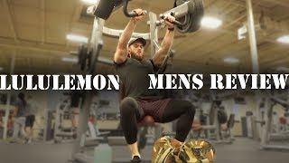 Lululemon Mens Review  Best Workout Clothes For Men [upl. by Ehcor]