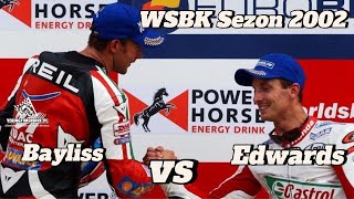 Historia pisana jednym śladem  Colin Edwards vs Troy Bayliss czyli pojedynek tytanów [upl. by Anaitsirc]