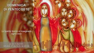 IL VANGELO FESTIVO DOMENICA DI PENTECOSTE Anno C  p Marko Ivan Rupnik [upl. by Haeluj]