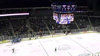 Evansville IceMen OT Goal  Jake Obermeyer 1222012 [upl. by Rocher]