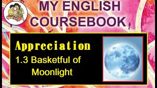 Appreciation of the poem  13  Basketful of moonlight  How to write Appreciation  10th English [upl. by Nnairet]